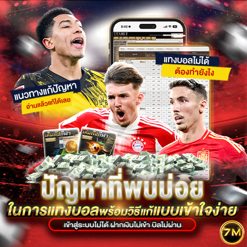 ปัญหาที่พบบ่อยในการแทงบอล